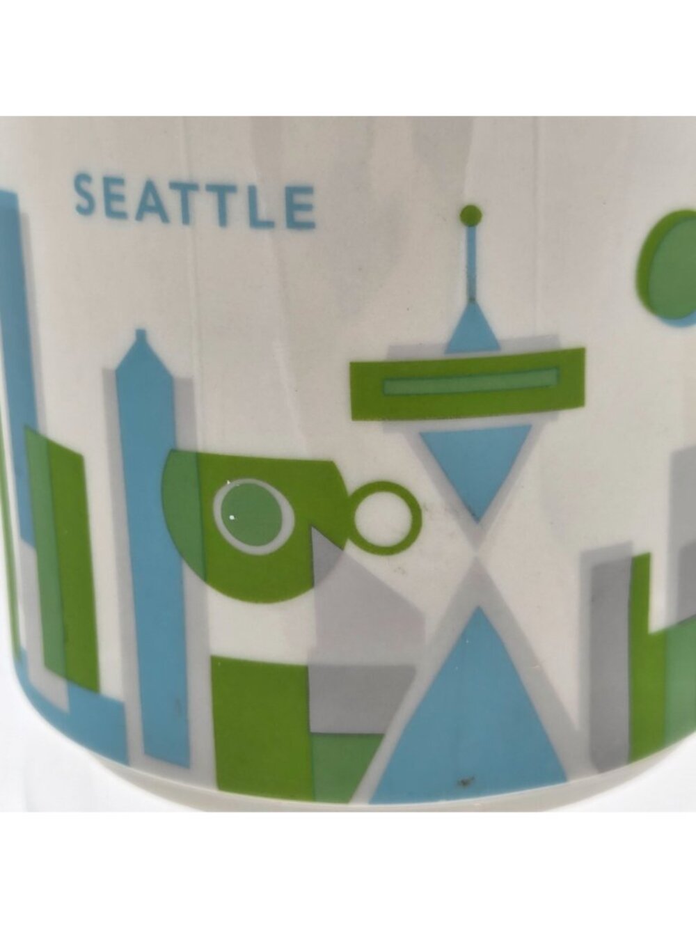 Starbucks You Are Here Seattle Travel Coffee Mug 2013 Reusable Hot Cup - Picture 8 of 11